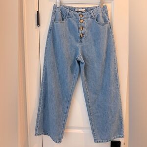 Zara Soft Carpenter 3/4 Length Denim